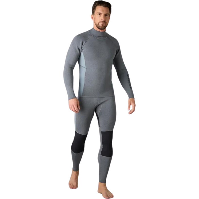 2024 Musto Mens Champ Long Sleeve 2mm Neoprene Top 82415 - Dark Grey / Marle